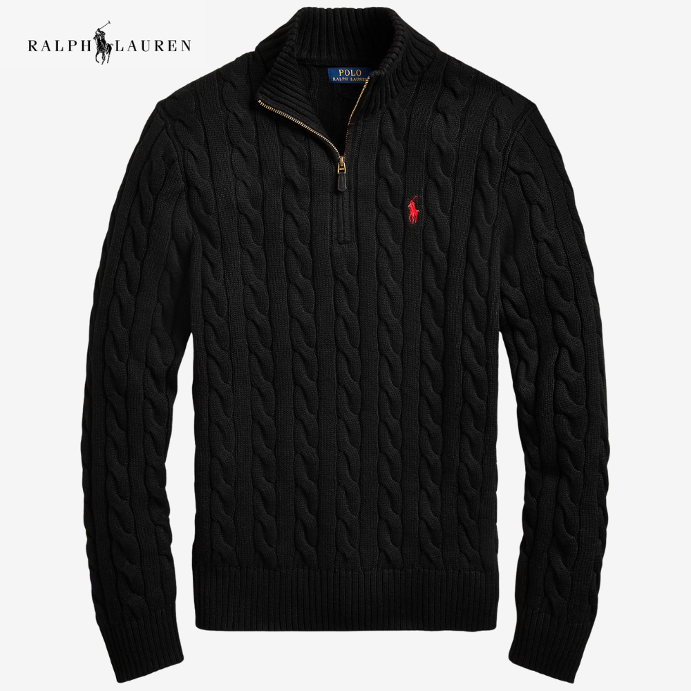 R&L® Heritage Cable Quarter-Zip Jumper – Buy 1, get 1 FREE