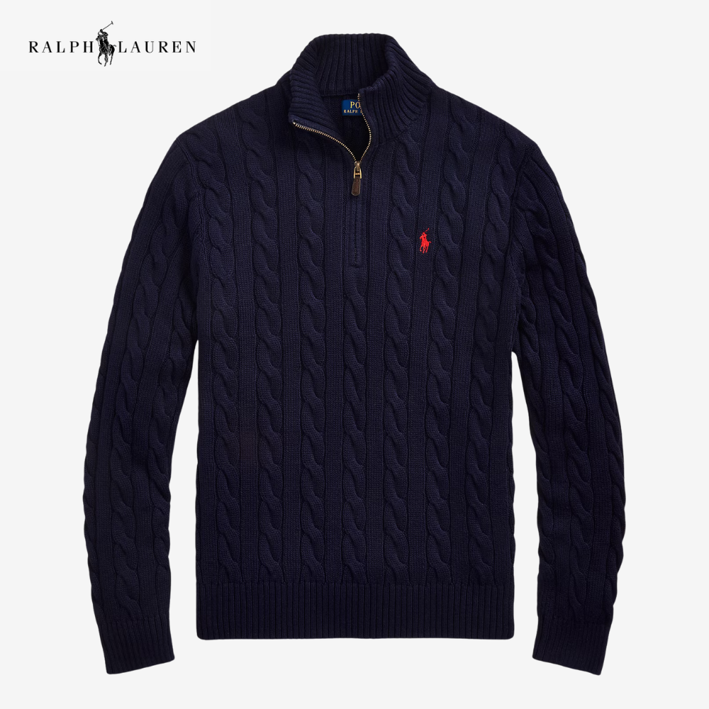 R&L® Heritage Cable Quarter-Zip Jumper – Buy 1, get 1 FREE