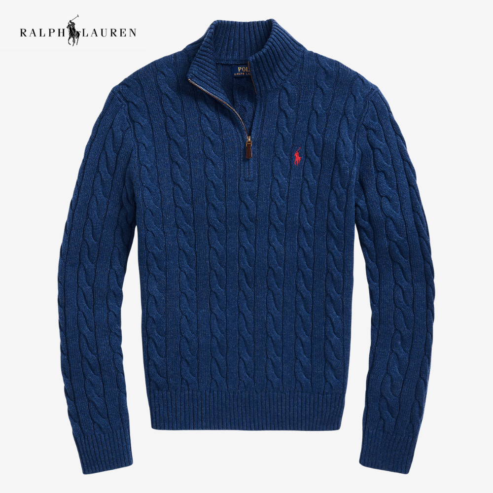 R&L® Heritage Cable Quarter-Zip Jumper – Buy 1, get 1 FREE