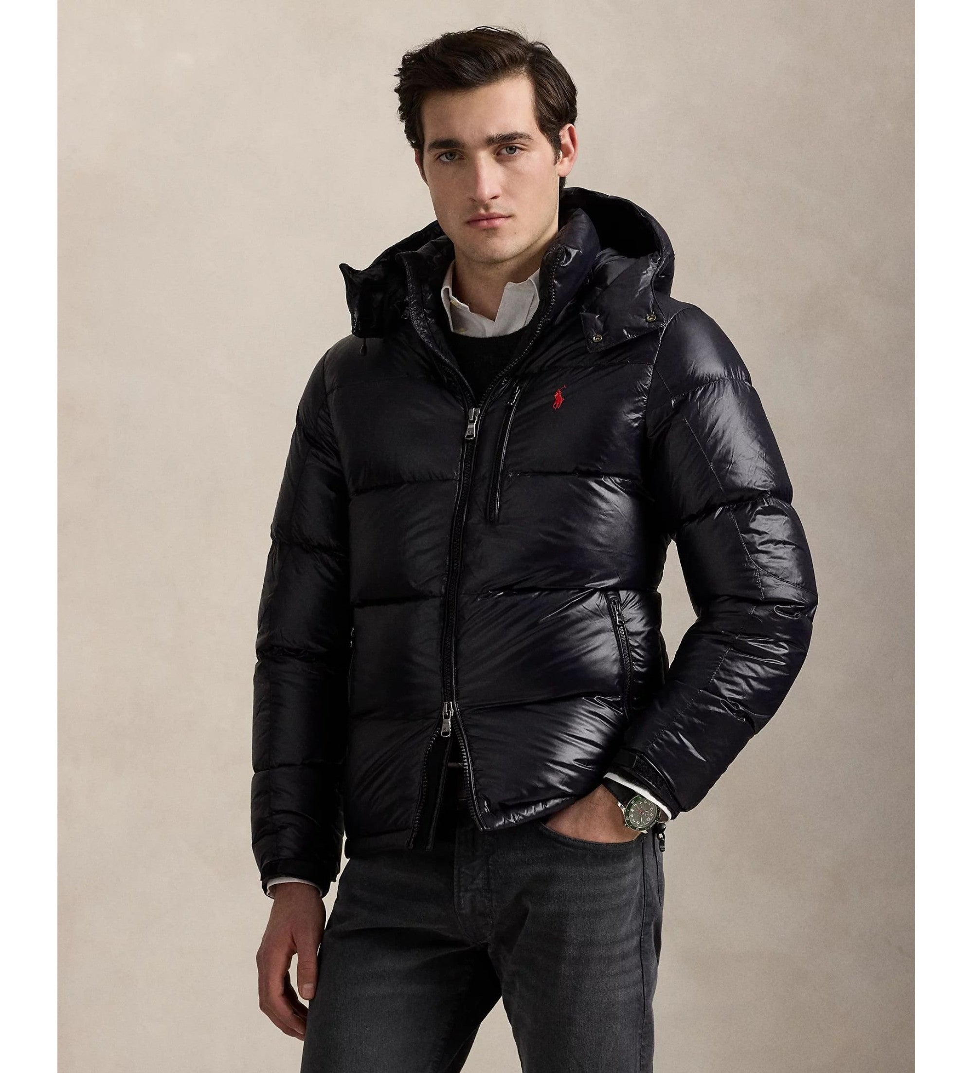 Emér - Shiny Puffer Jacket (Men)